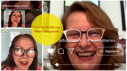 Live Colectivo Venus Urania Aline Casagrande