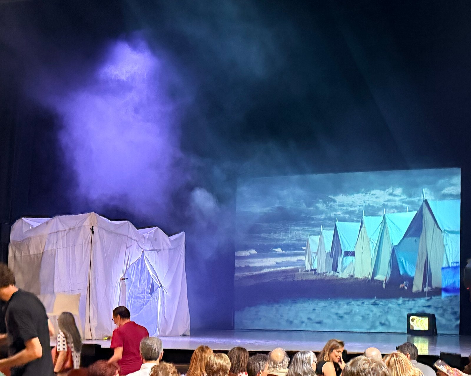 "Las Troyana" de Euripides, dir. Carlota Ferrer. Teatro La Latina, Madrid. Foto: Beth Firmino, 2026.