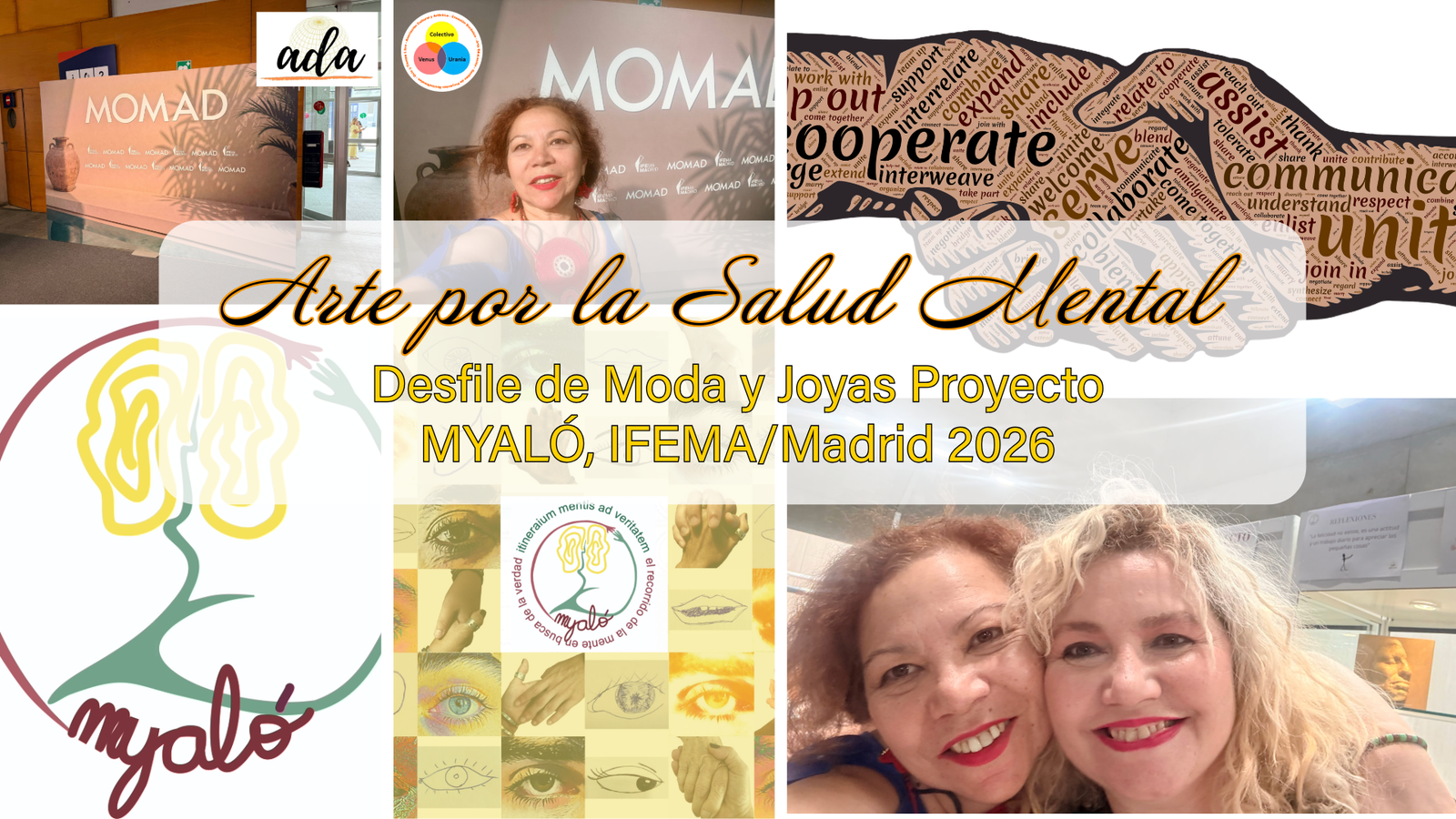 Desfile en Momad 2026 Proyecto Myaló_Raquel Lobelos_ADA_Colectivo Venus Urania_Beth Firmino